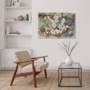 Pinkish White Blossom Branch