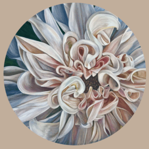 Pink Dahlia Circle