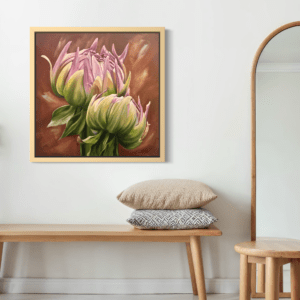 Pink Dahlia Bud